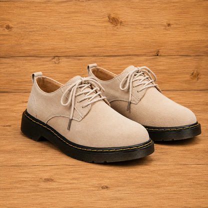 Clean Plain-Toe Derby Shoes