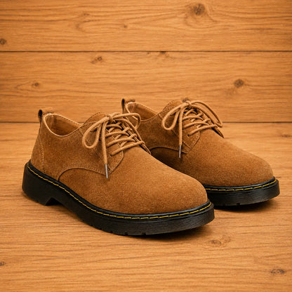 Clean Plain-Toe Derby Shoes