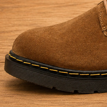 Clean Plain-Toe Derby Shoes