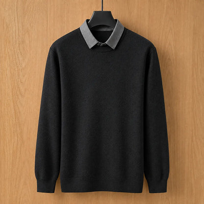 Collared Knit Sweater