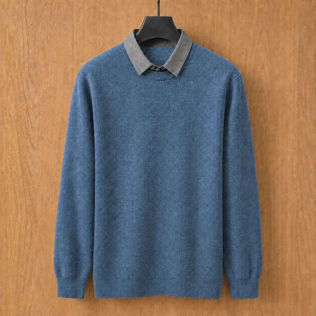 Collared Knit Sweater