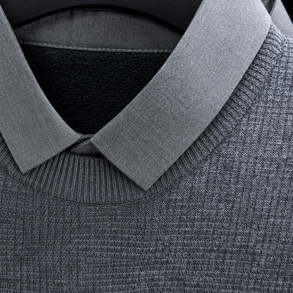 Collared Knit Sweater