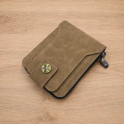 Compact Bifold Card Wallet