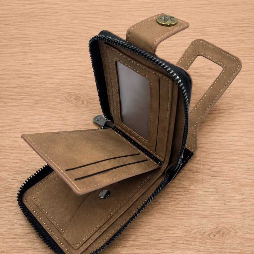 Compact Bifold Card Wallet