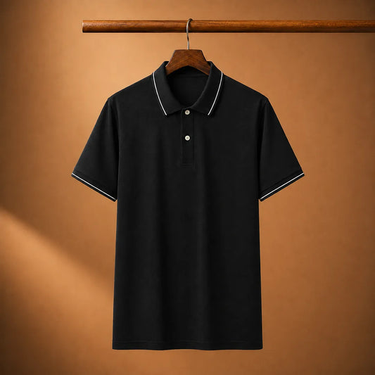 Contrast Edge Polo Shirt