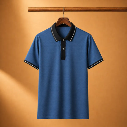 Contrast Edge Polo Shirt