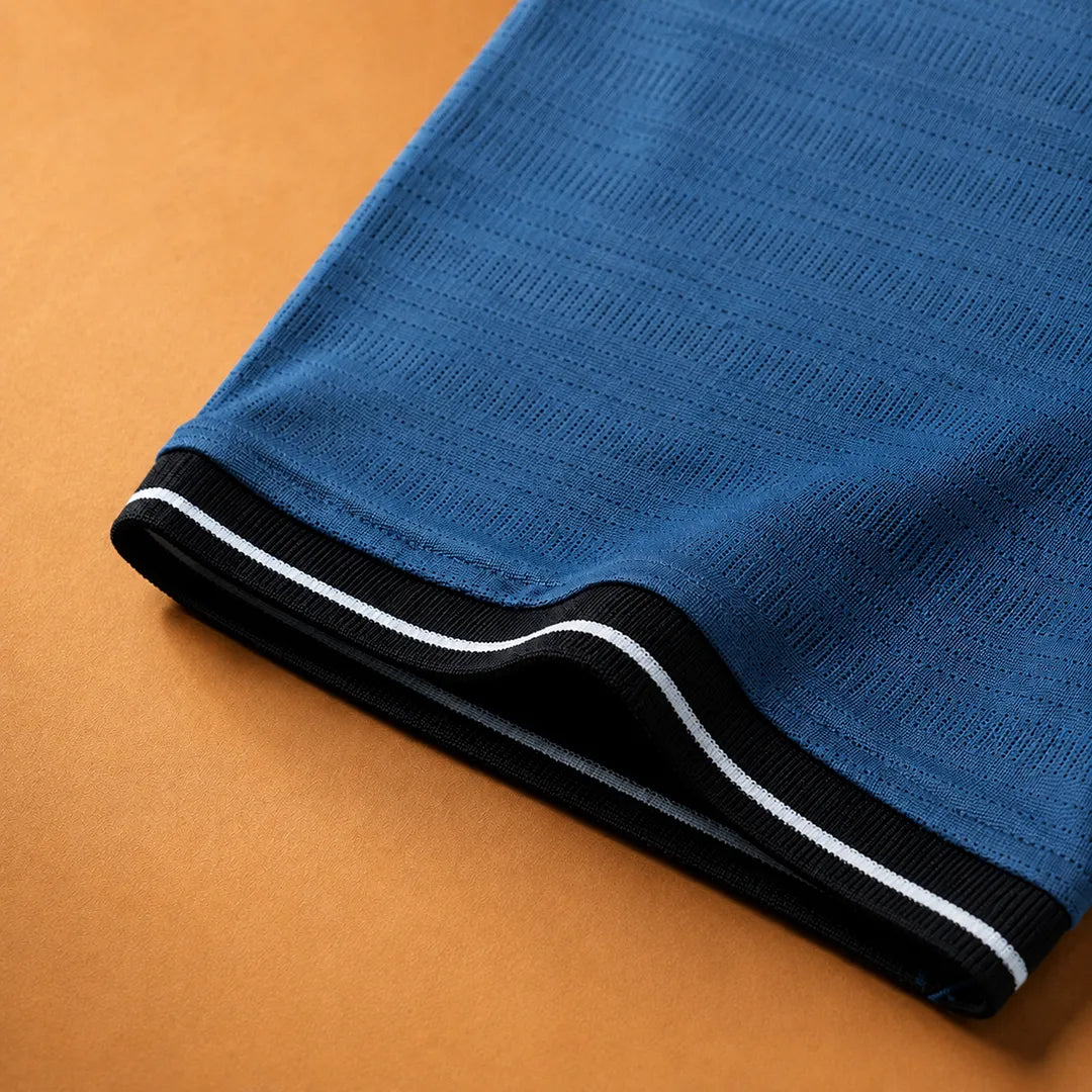 Contrast Edge Polo Shirt