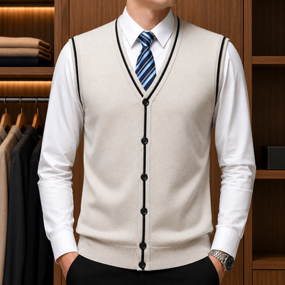 Classic Knit Sweater Vest