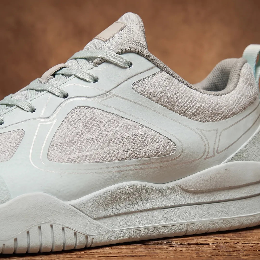 Cushioned Lace-Up Sneakers