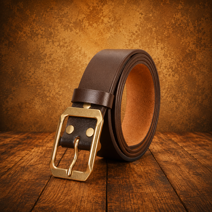 Classic Smooth Leather Belt