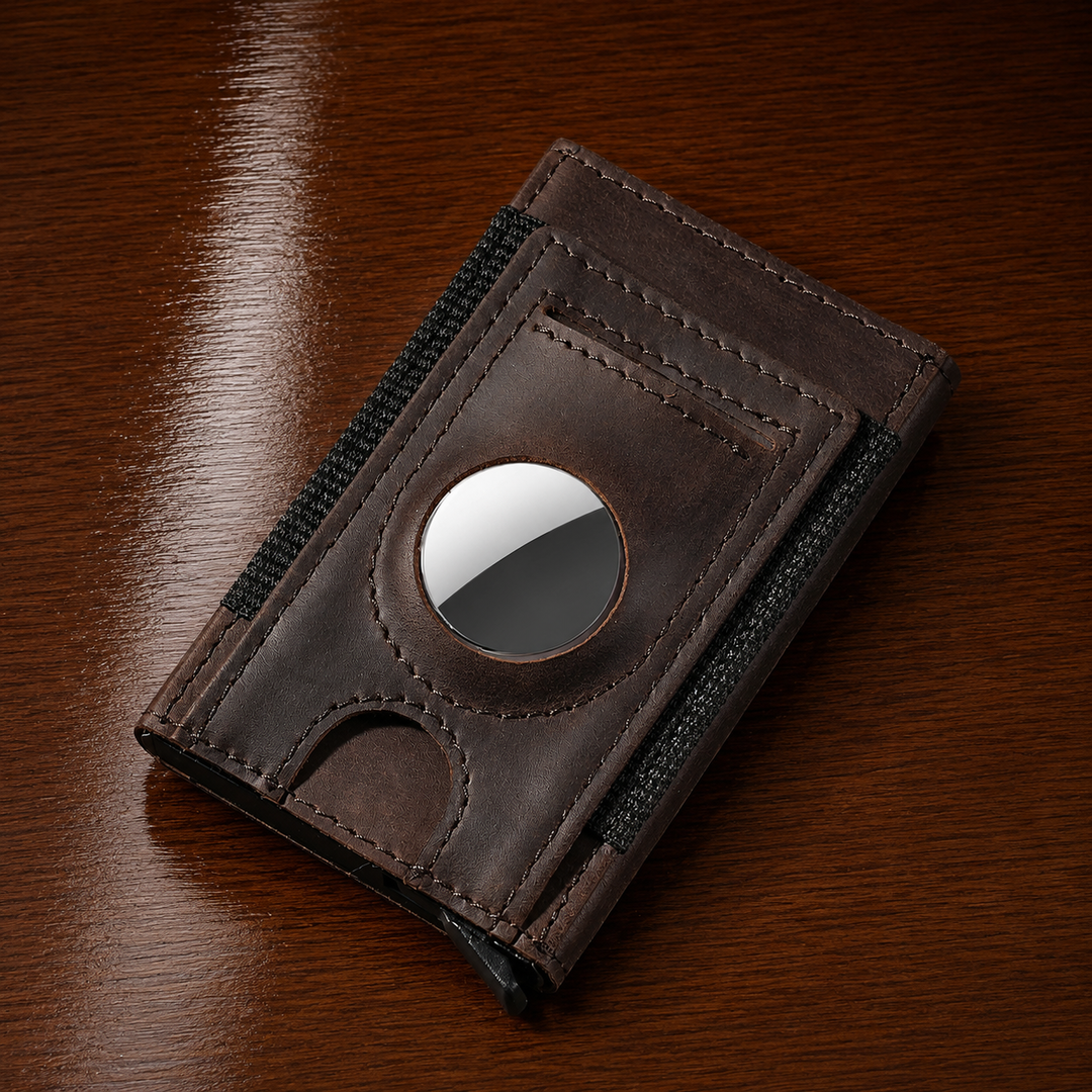 AirTag Leather Card Wallet