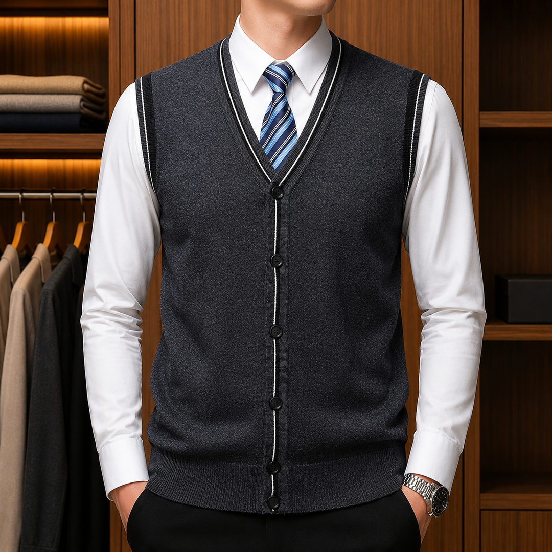 Classic Knit Sweater Vest
