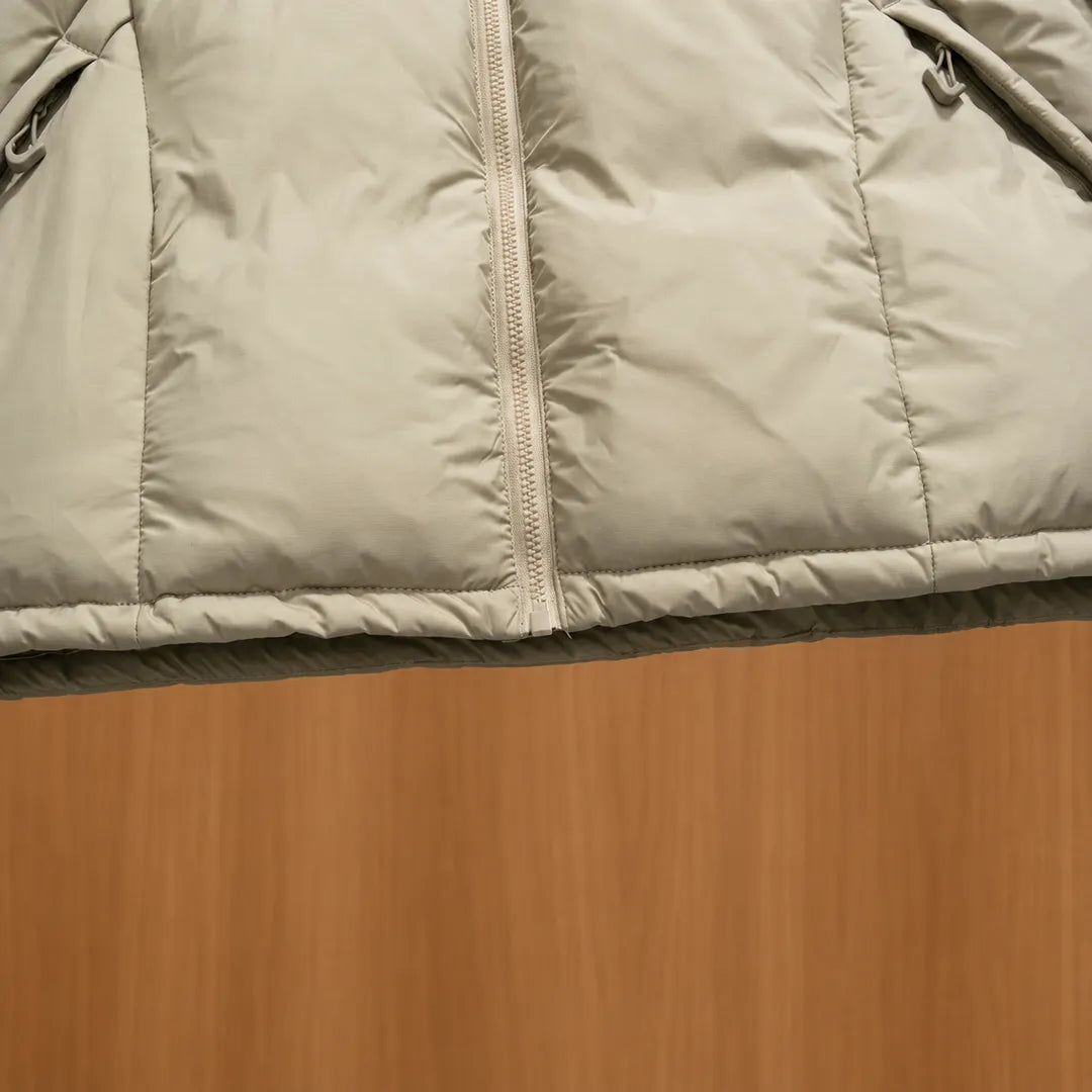 Detachable Hood Puffer Jacket
