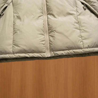 Detachable Hood Puffer Jacket