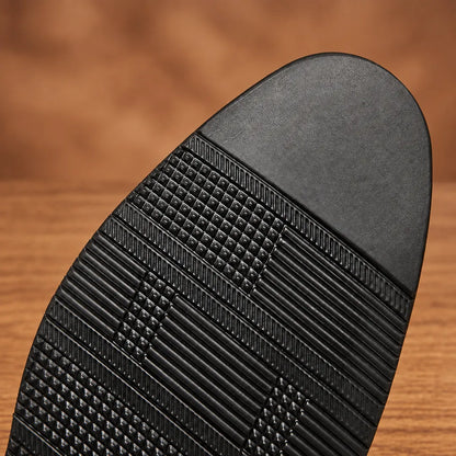 Embossed Dress Loafers