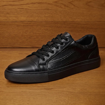 Embossed Panel Sneakers