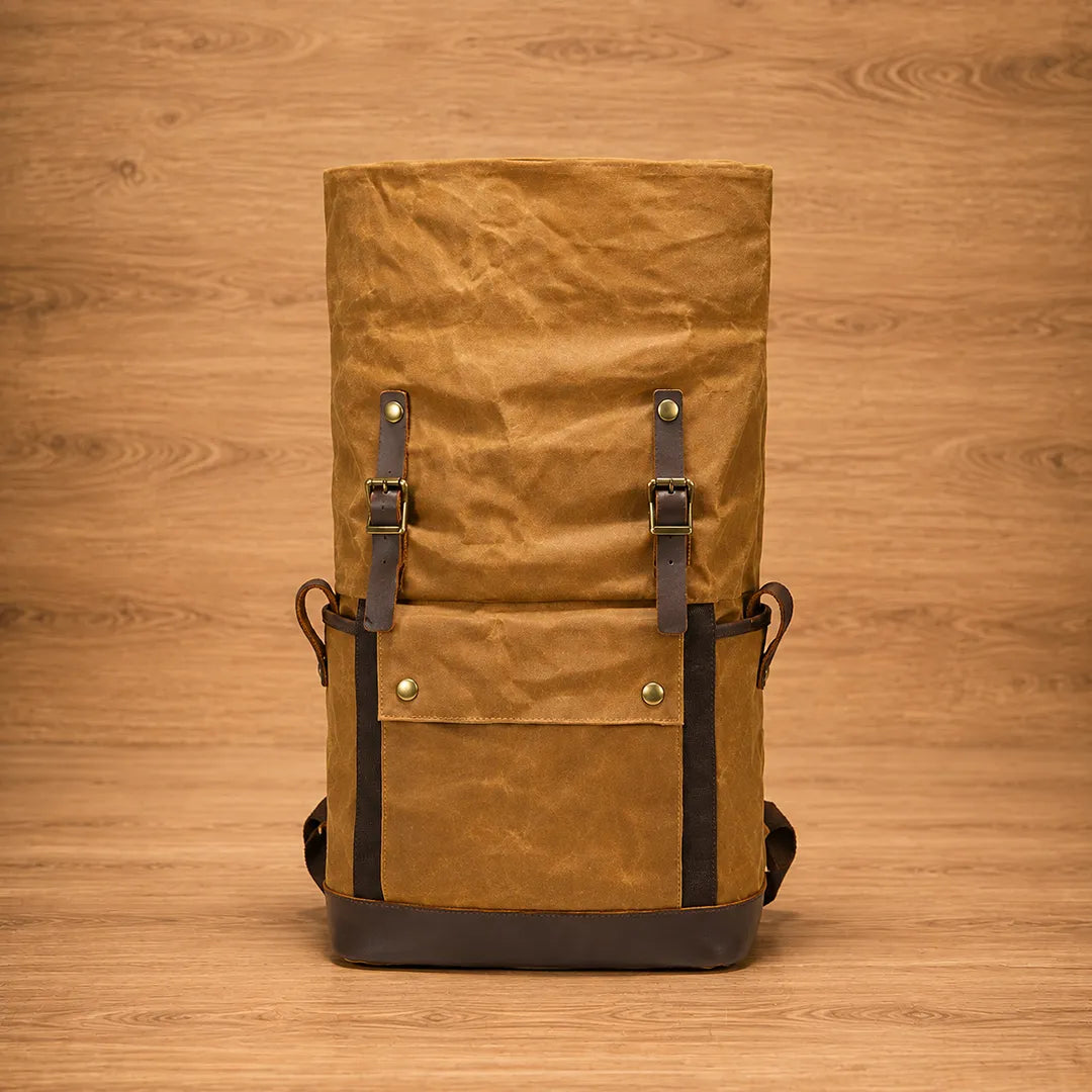 Expandable Canvas Backpack