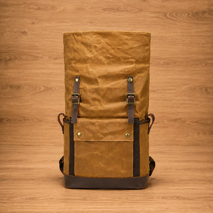 Expandable Canvas Backpack