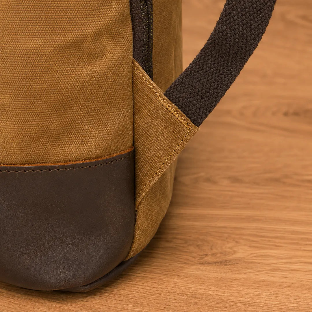 Expandable Canvas Backpack