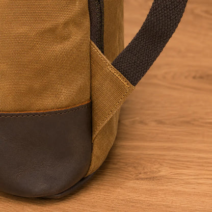 Expandable Canvas Backpack