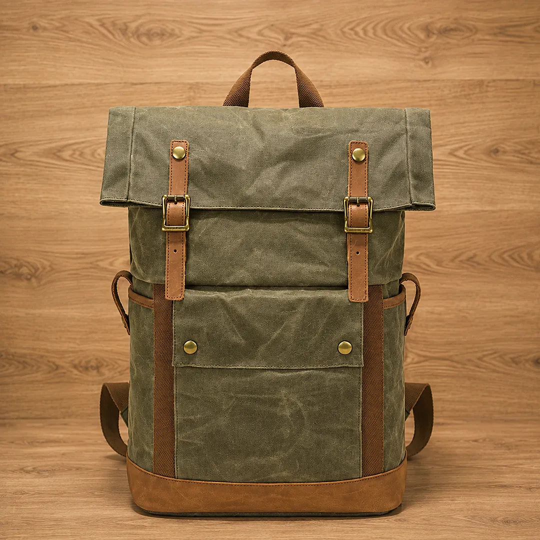 Expandable Canvas Backpack