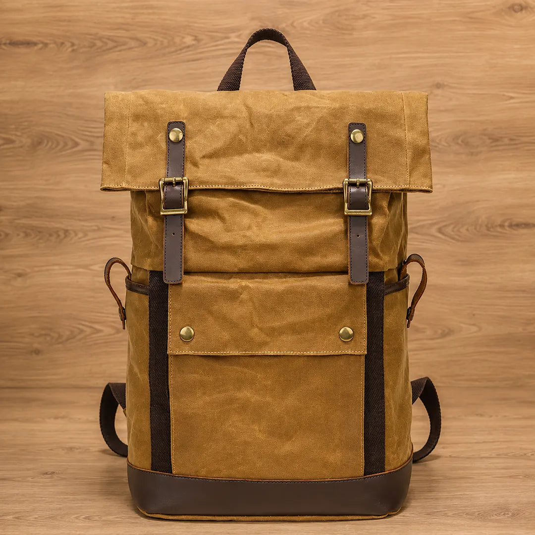 Expandable Canvas Backpack