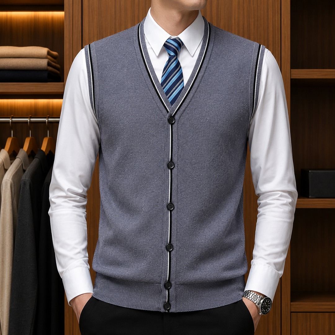 Classic Knit Sweater Vest