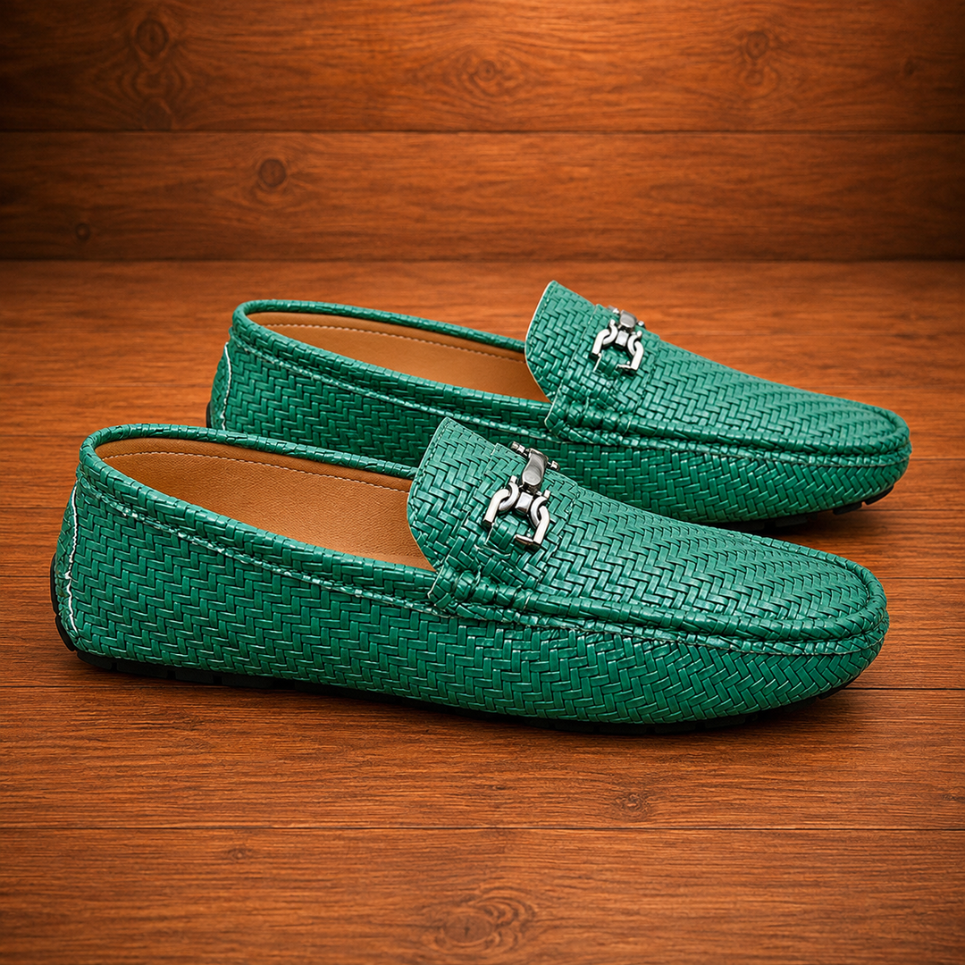 Woven Horsebit Loafer