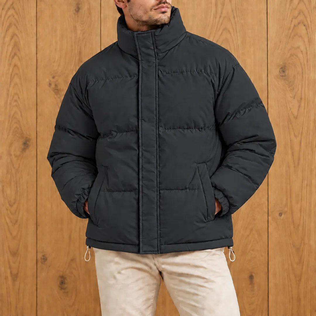 High Collar Puffer Jacket