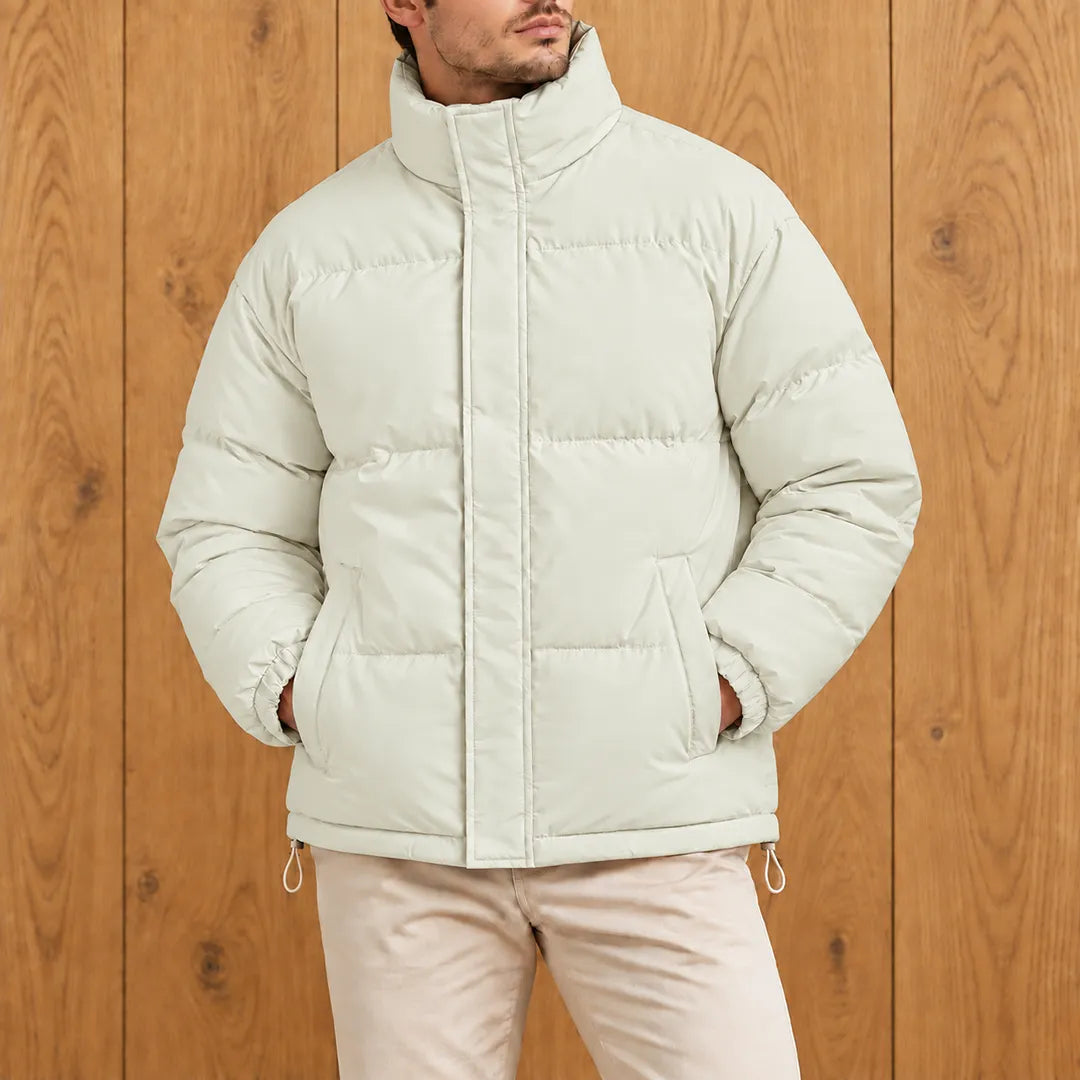 High Collar Puffer Jacket