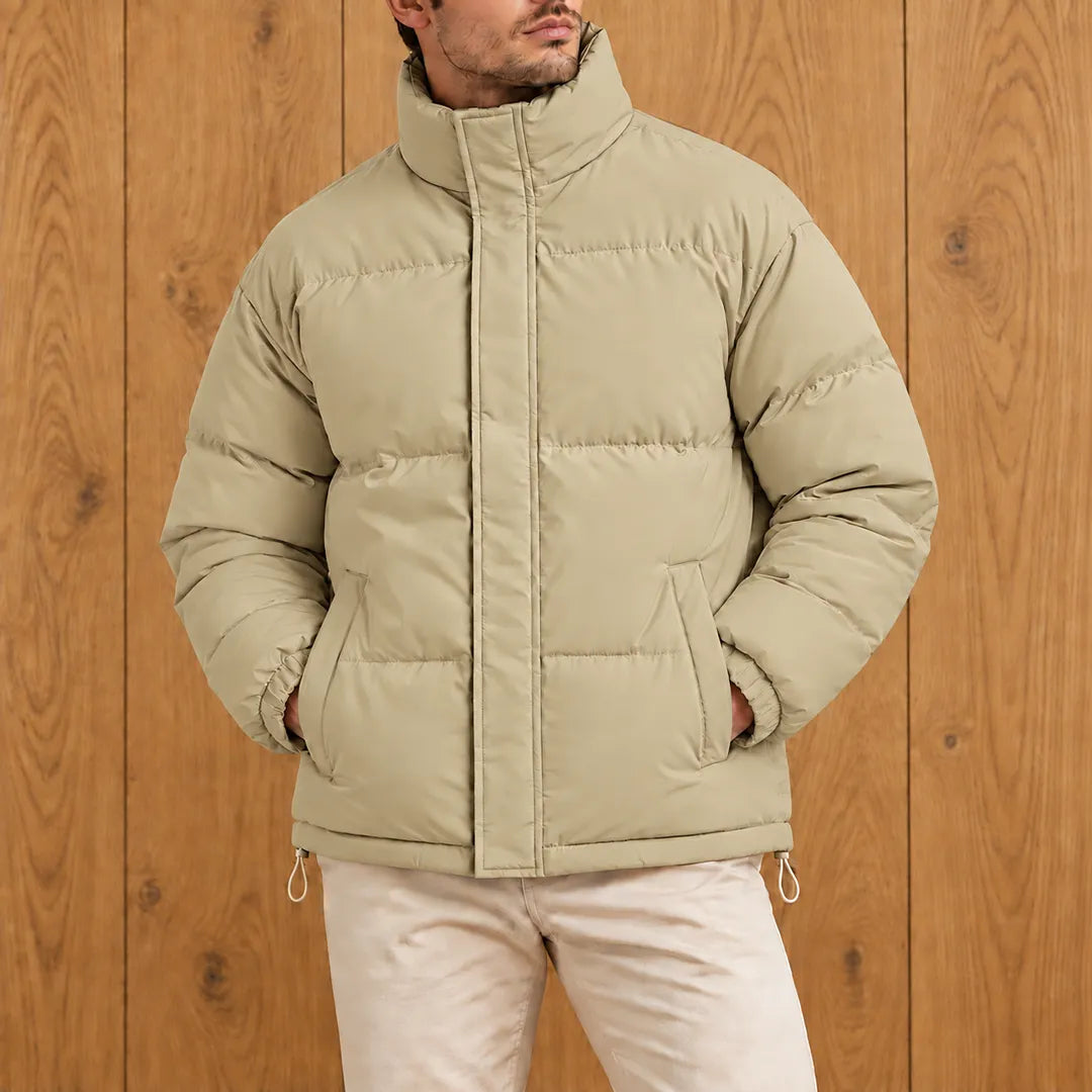 High Collar Puffer Jacket