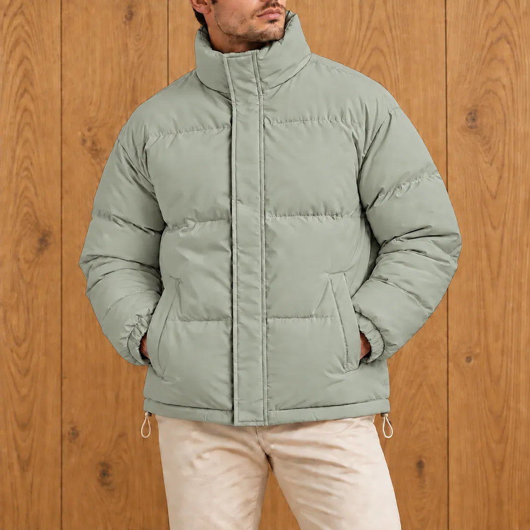 High Collar Puffer Jacket