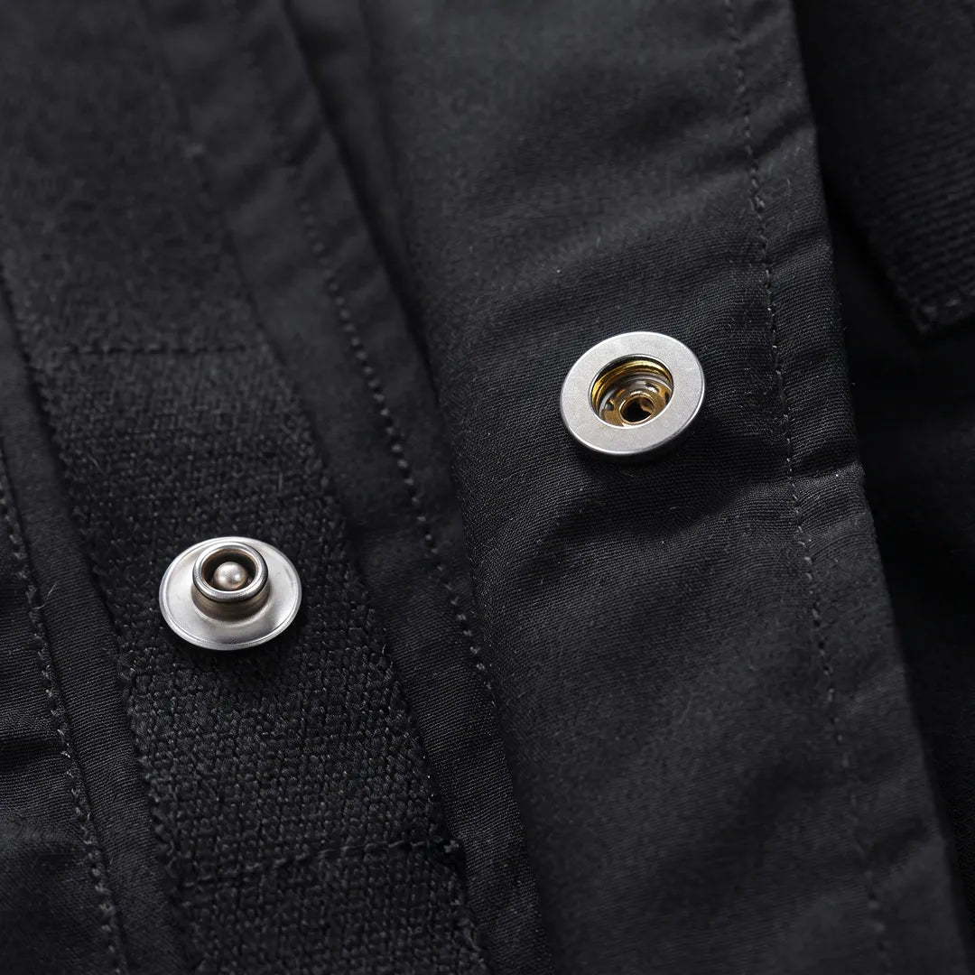 Hooded Multi-Pocket Utility Jacket