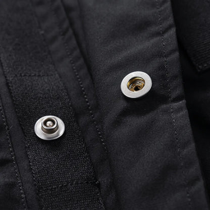 Hooded Multi-Pocket Utility Jacket