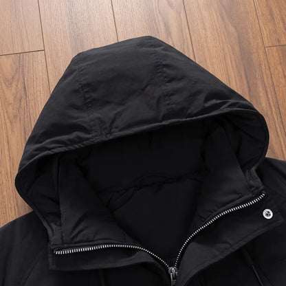 Hooded Multi-Pocket Utility Jacket