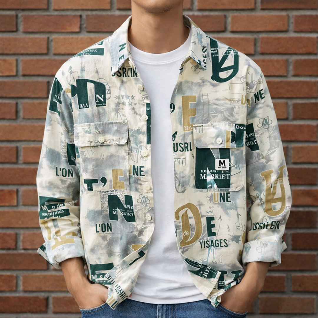 Graphic Long-Sleeve Shirt