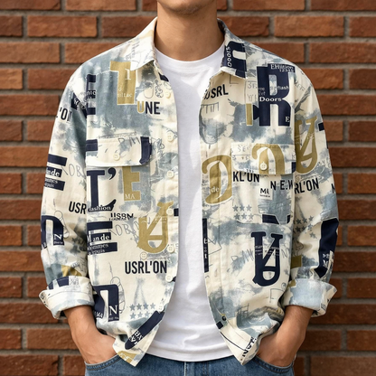 Graphic Long-Sleeve Shirt