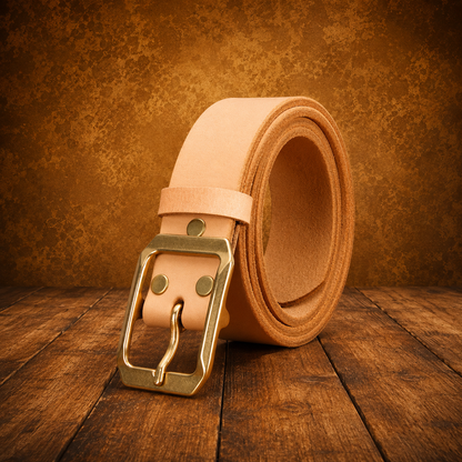 Classic Smooth Leather Belt