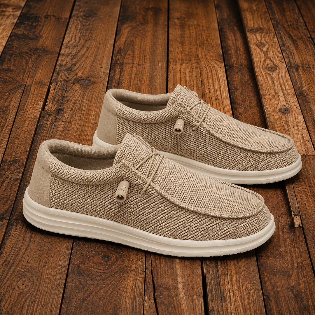 Lightweight Knit Slip-On Shoes