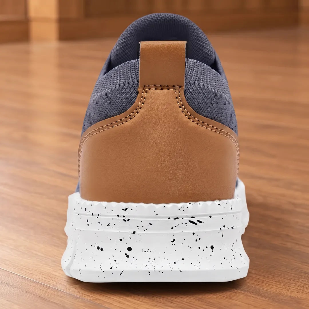 Knit Wingtip Comfort Sneakers