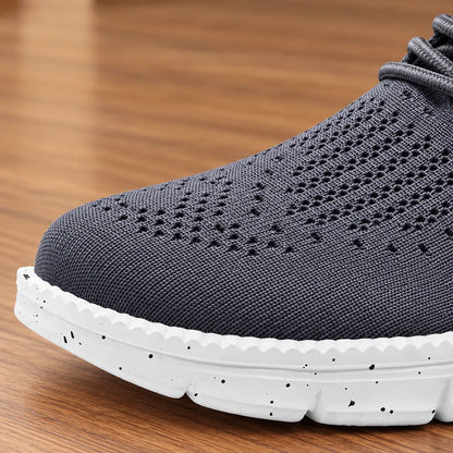 Knit Wingtip Comfort Sneakers