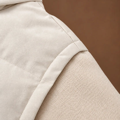 Layered Hooded Puffer Jacket