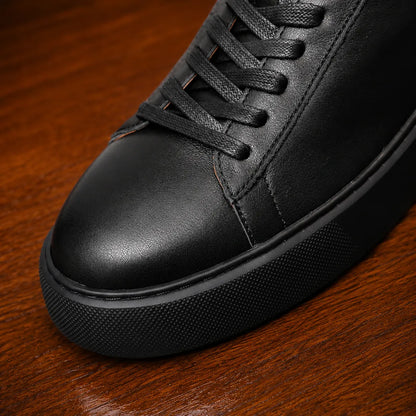 Leather Low-Top Sneakers
