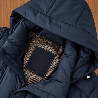 Longline Hooded Puffer Coat