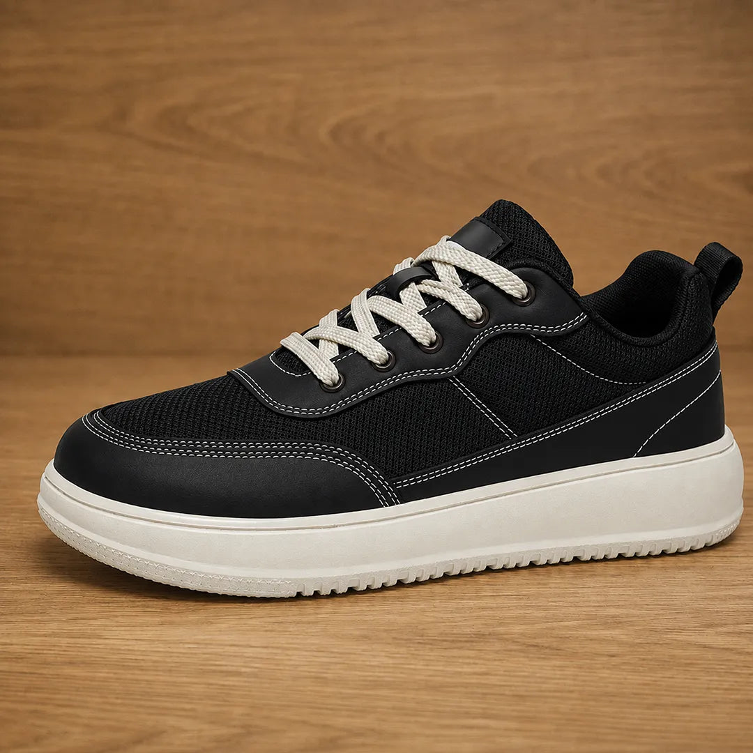Mesh Lace-Up Sneakers