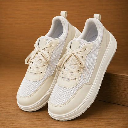 Mesh Lace-Up Sneakers