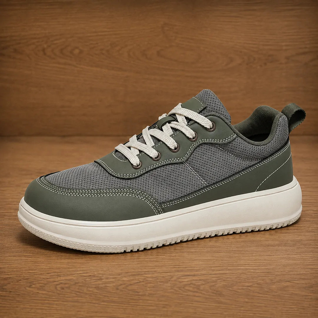 Mesh Lace-Up Sneakers
