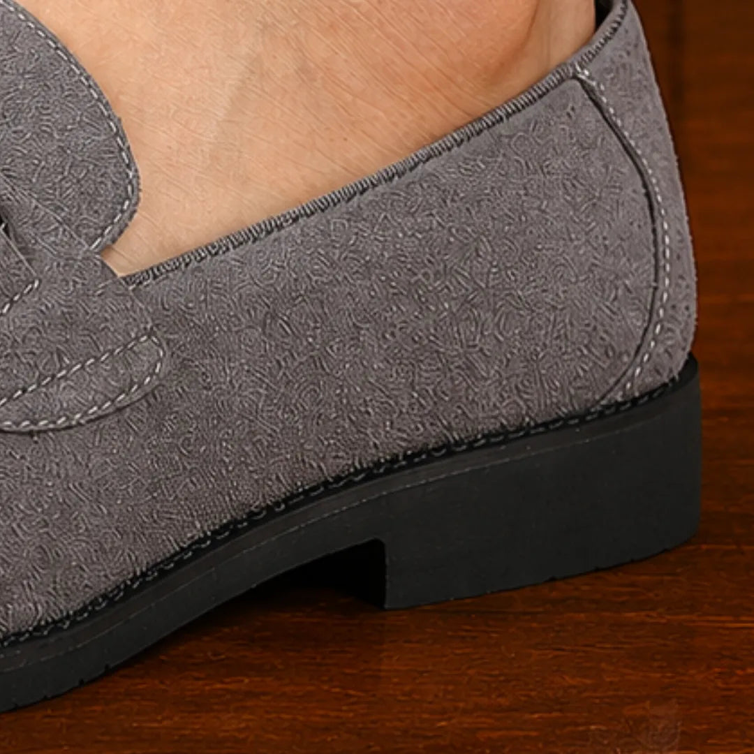 Metal Bit Dress Loafers