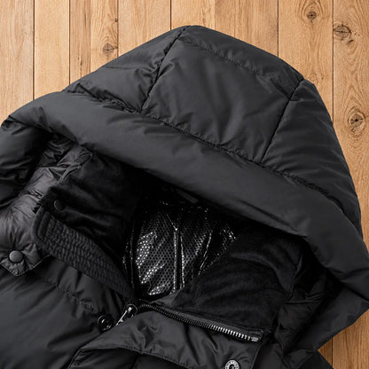 Modern Hooded Puffer Coat