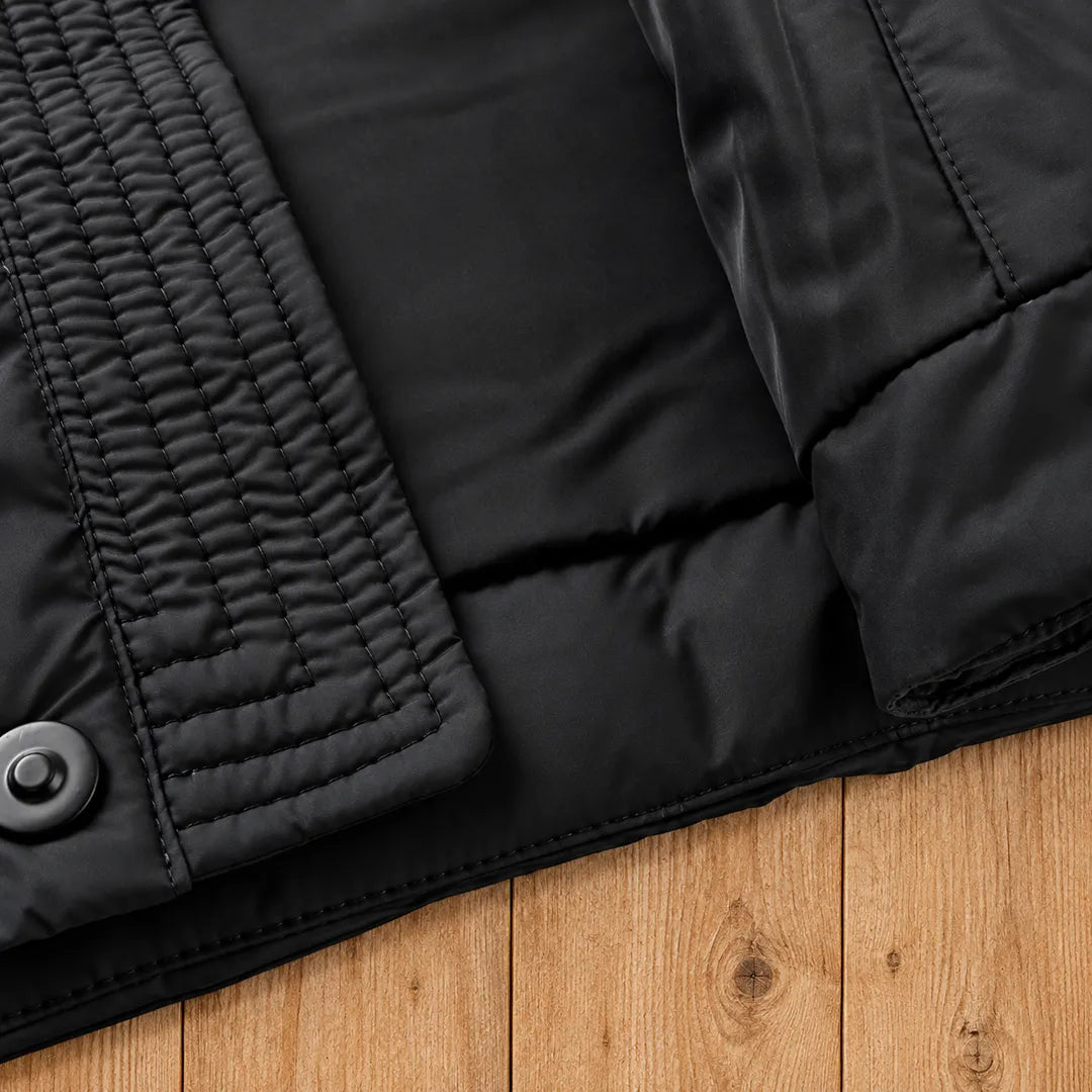 Modern Hooded Puffer Coat